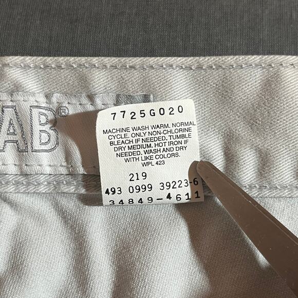 Vintage Levi's Slivertab Shorts Mens 34 Khaki Cargo 90s Y2K Skater Grunge Retro - Picture 6 of 8